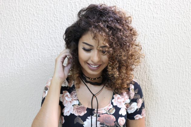 Ombré hair em cabelo preto