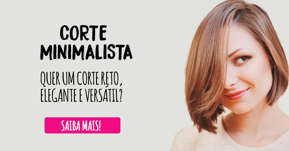 Corte de cabelo minimalista: o corte reto é tendência!