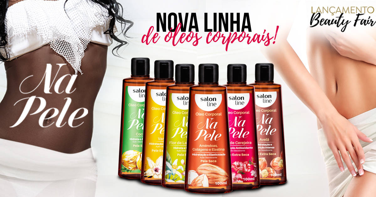 Na Pele: nova linha de produtos para cuidados com o corpo