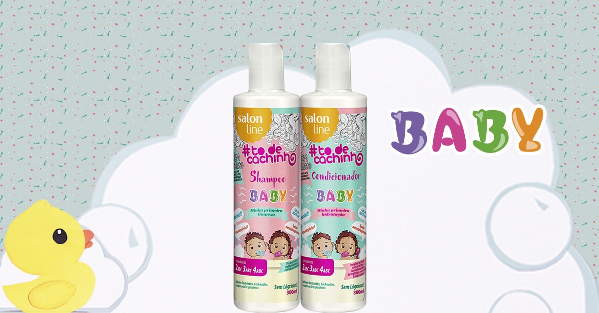 Shampoo e condicionador: lançamento #todecachinho Baby