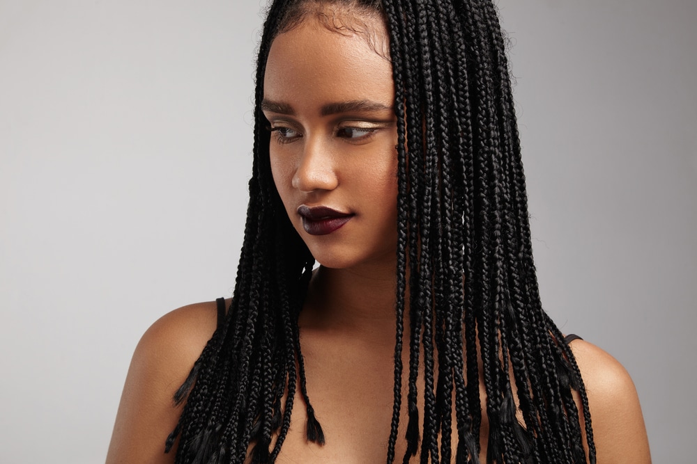  Mulher com Tranças Box braids