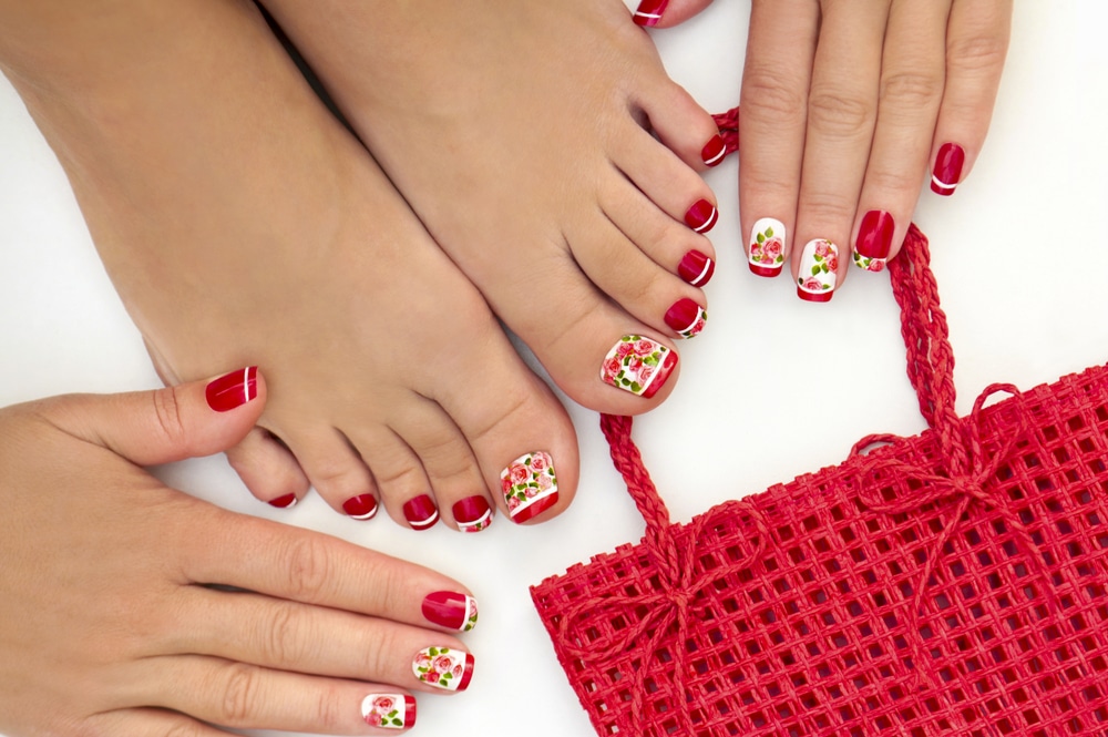  Unhas do pé decoradas: ideias simples e lindas