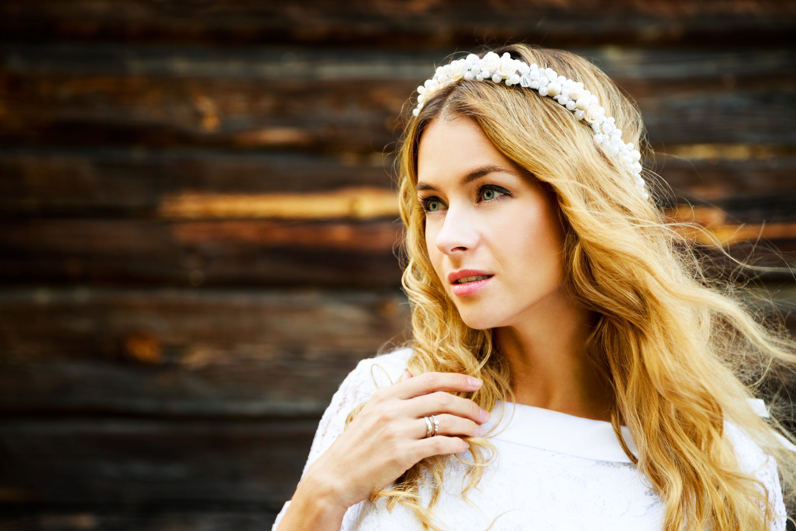 Penteado cabelo solto para casamento