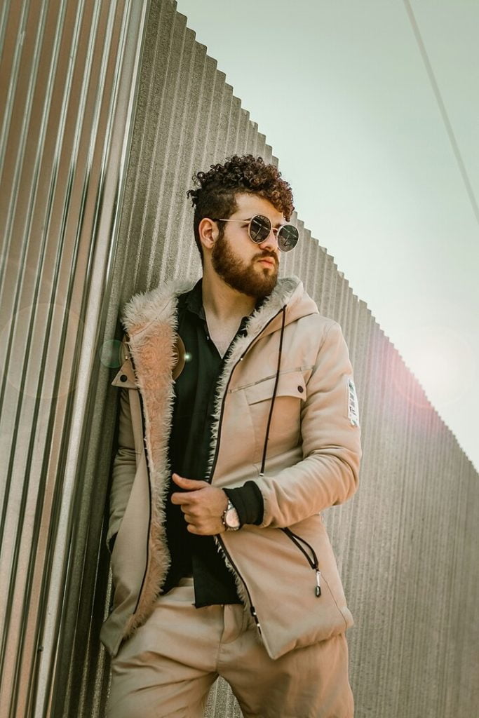 homem de barba