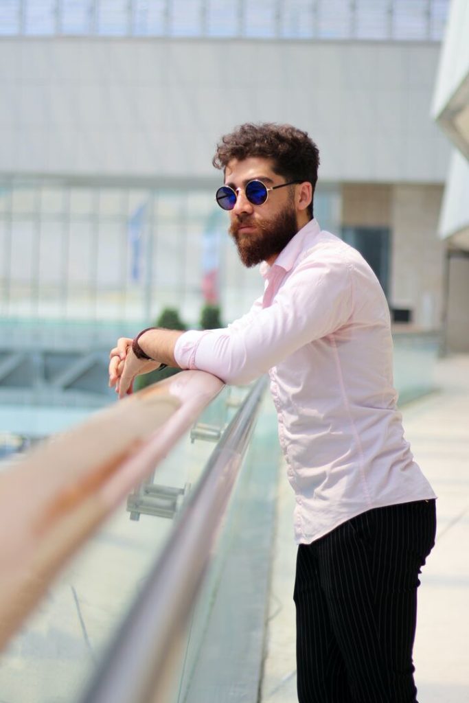 homem de barba