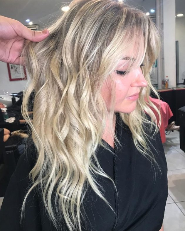 Corte degradê feminino