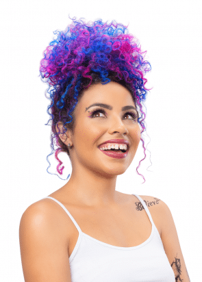 Mix Hair: tenha o cabelo rosa e azul de uma só vez