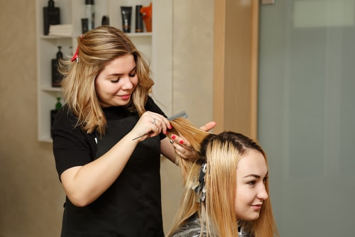  Correção de cor do cabelo