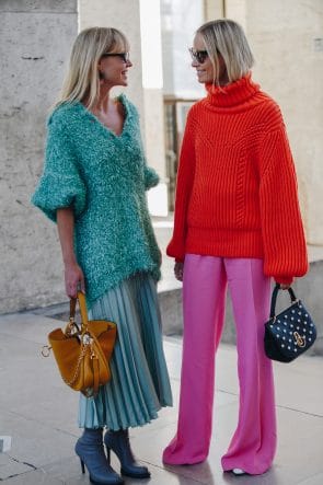 Místico green e orange pink: inspirações para você usar as cores nos seus looks