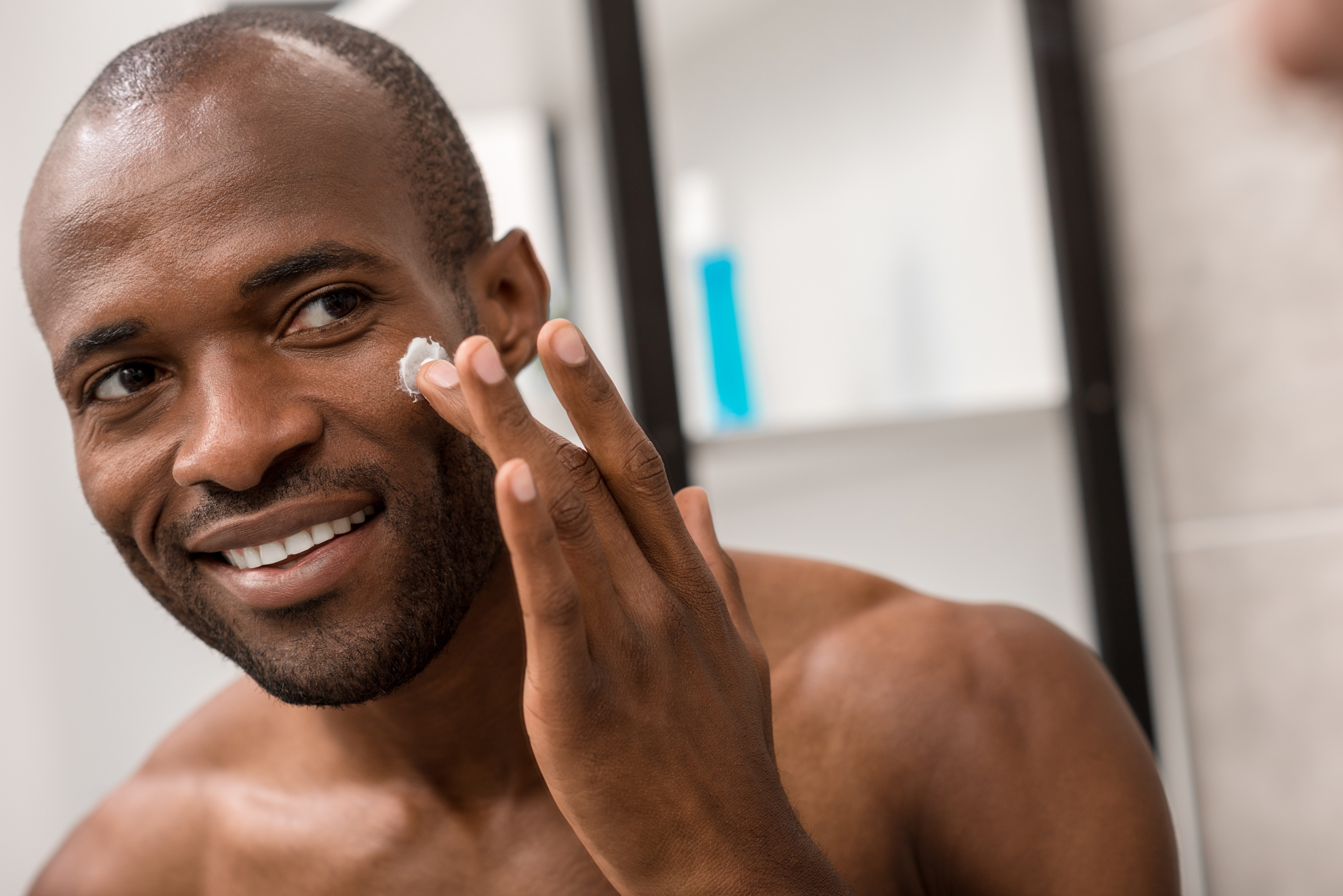  Skin care masculino na pele negra