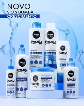 S.O.S Bomba da Salon Line está de cara nova! Venha conhecer: